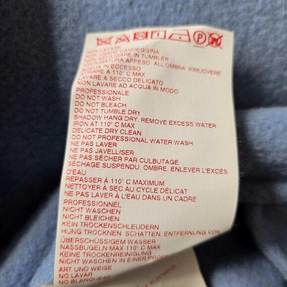 MARNI POWDER BLUE WOOL/CASHMERE SHORT COAT (40) - Picture 7 of 9